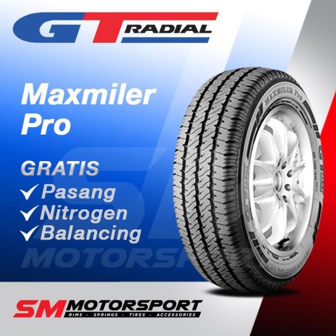 GT Radial Maxmiler Pro 195 R15C Ban Mobil