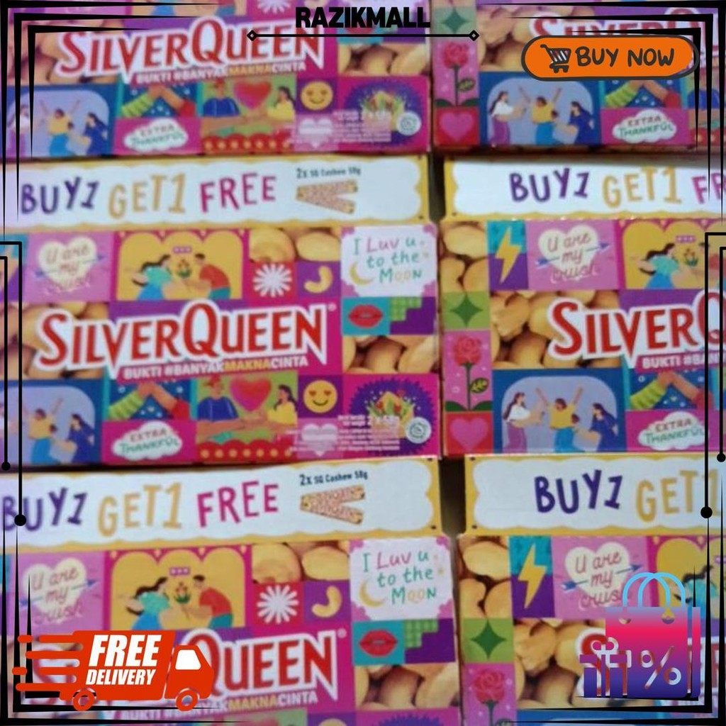 

Silverqueen Edisi Valentine (2X55 Gr) D Cod