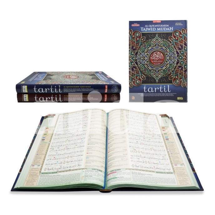 Alquran Arab Latin Tartil Cordoba Uk BESAR A4 Al-Quran Tajwid Mudah
