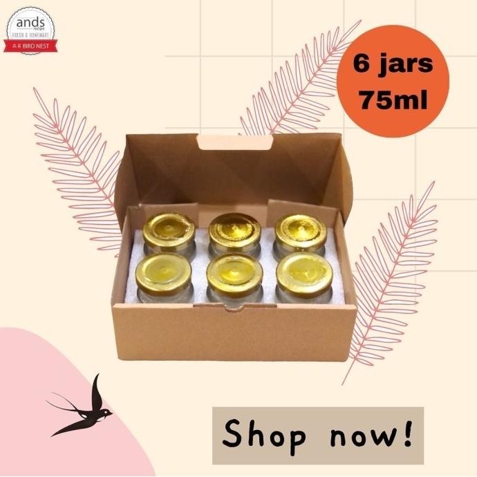 

Minuman Sarang Burung Walet Yenwo 75ml Paket 6 Botol Minuman Kesehatan