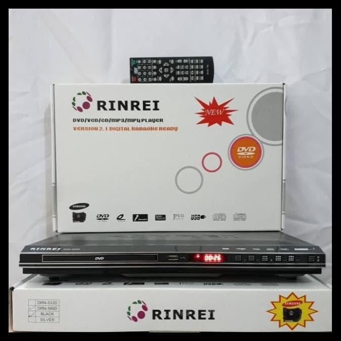 Sale Rinrei Dvd Player Drn-566 Body Besi Optik Samsung
