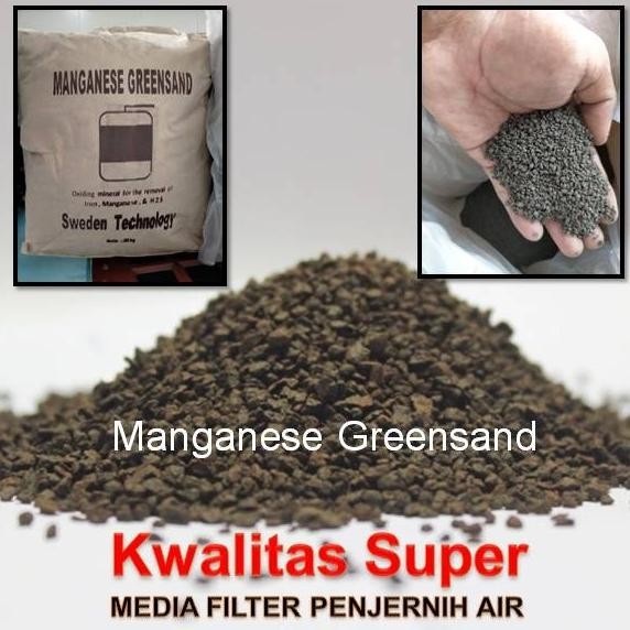 Pasir Silika Silica Manganese Filter Untuk Buat Air Keruh Lebih Jernih