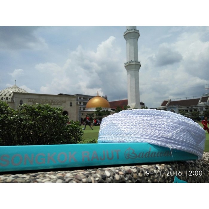 Peci Haji Rajut Kopiah Badawal Type "Bulat" #Gratisongkir #Sale #Discount