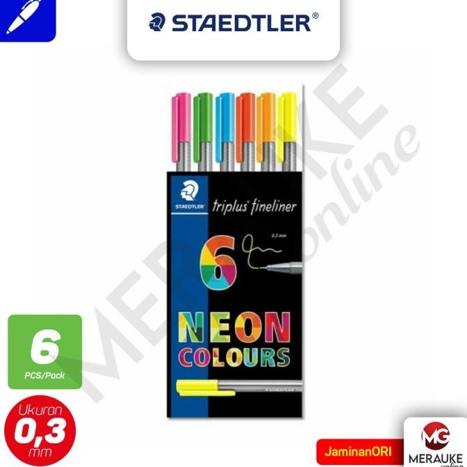 

Sale Staedtler Triplus Fineliner Neon Colours 334 N6
