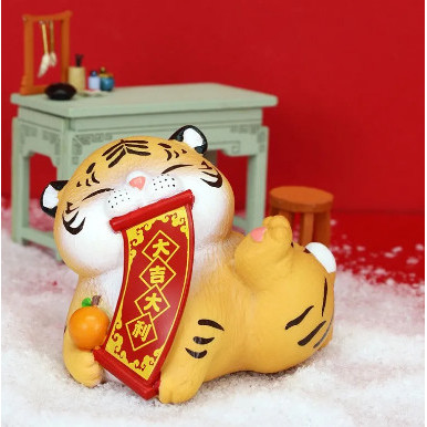 Blind Box Seri Harimau Kecil Boneka Lucu Gambar Anime - RANDOM 1 BOX