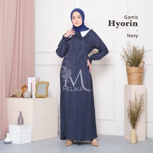 GAMIS HOME DRESS RAYON MUSLIM MOTIF HYORIN