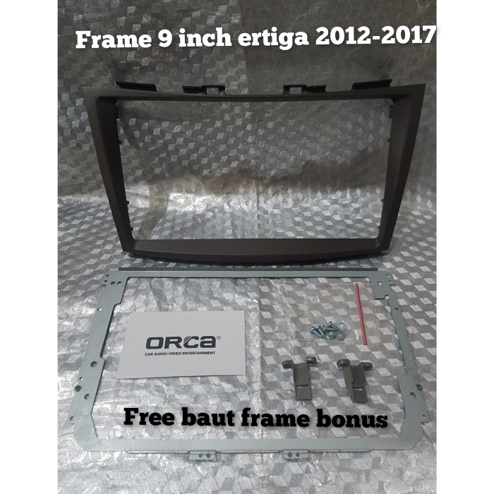 frame head unit android 9 inch mobil ertiga 2012-2017