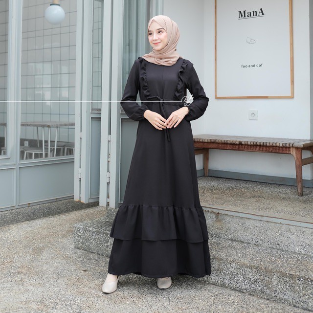 Koyu Hijab Dress L.Zara Cela