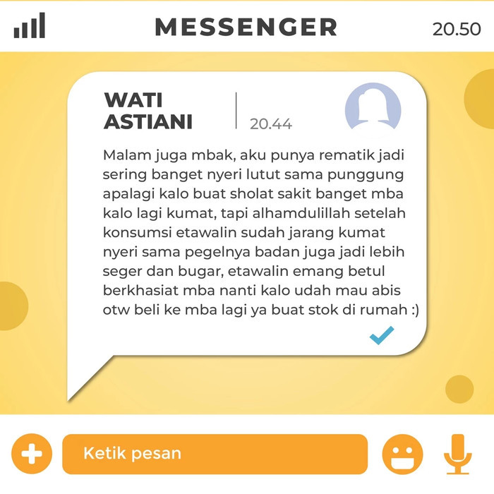 

Susu Etawa ETAWALIN Herbal Membantu Atasi Pegal Linu dan Nyeri Sendi 3 Box