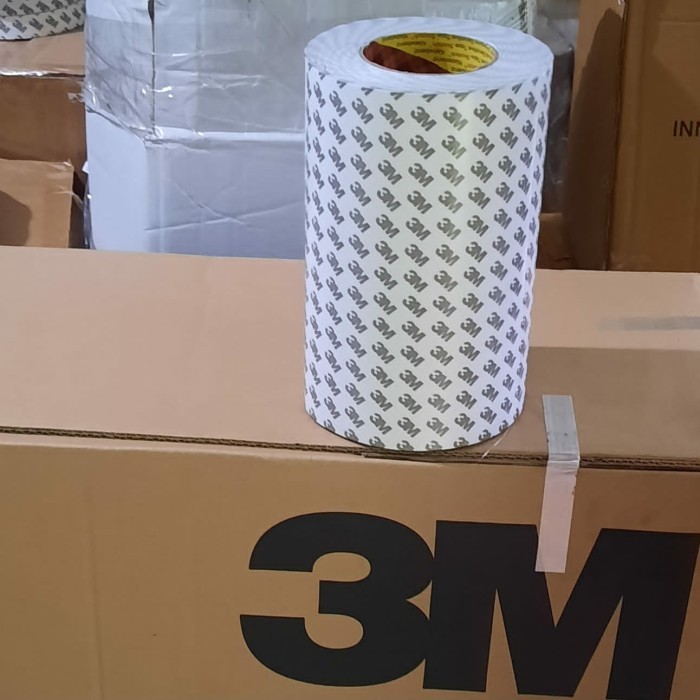 

Double tape 3M 9075i size 20cm/200mm x 50 meter-dobel tape tissu