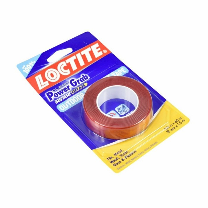 

Loctite Mounting Tape Outdoor 1.5 Mtr - Double Tape