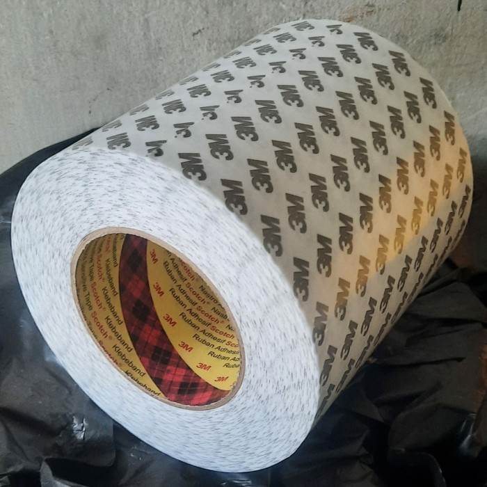 

Double tape 3M 9075i size 15cm/150mm x 50 meter-dobel tape tissu