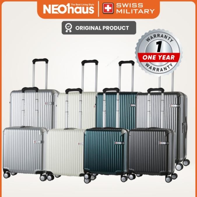 Swiss Military Solio Travel Luggage 18" & 26" - Tas Koper