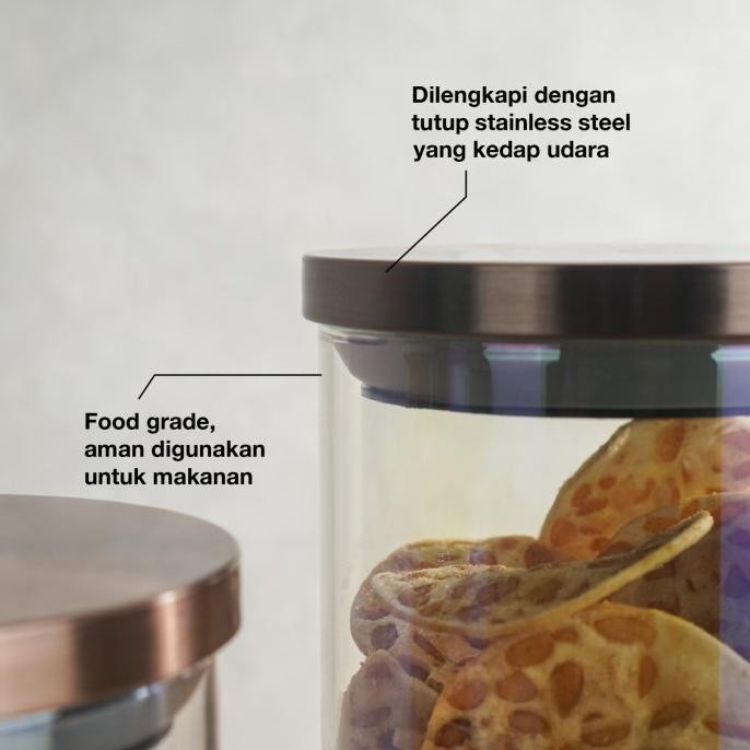 TOPLES KACA BENING TEMPAT KUE LEBARAN MEWAH AESTHETHIC HOV CANTIK UNIK