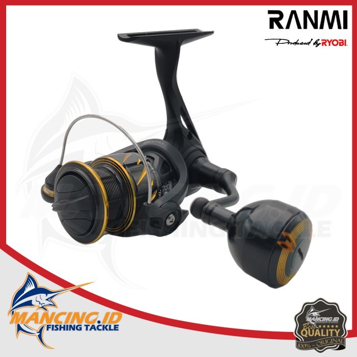 RANMI Pro Target 1000-4000 HSX By Ryobi Fishing Reel  Metal Body