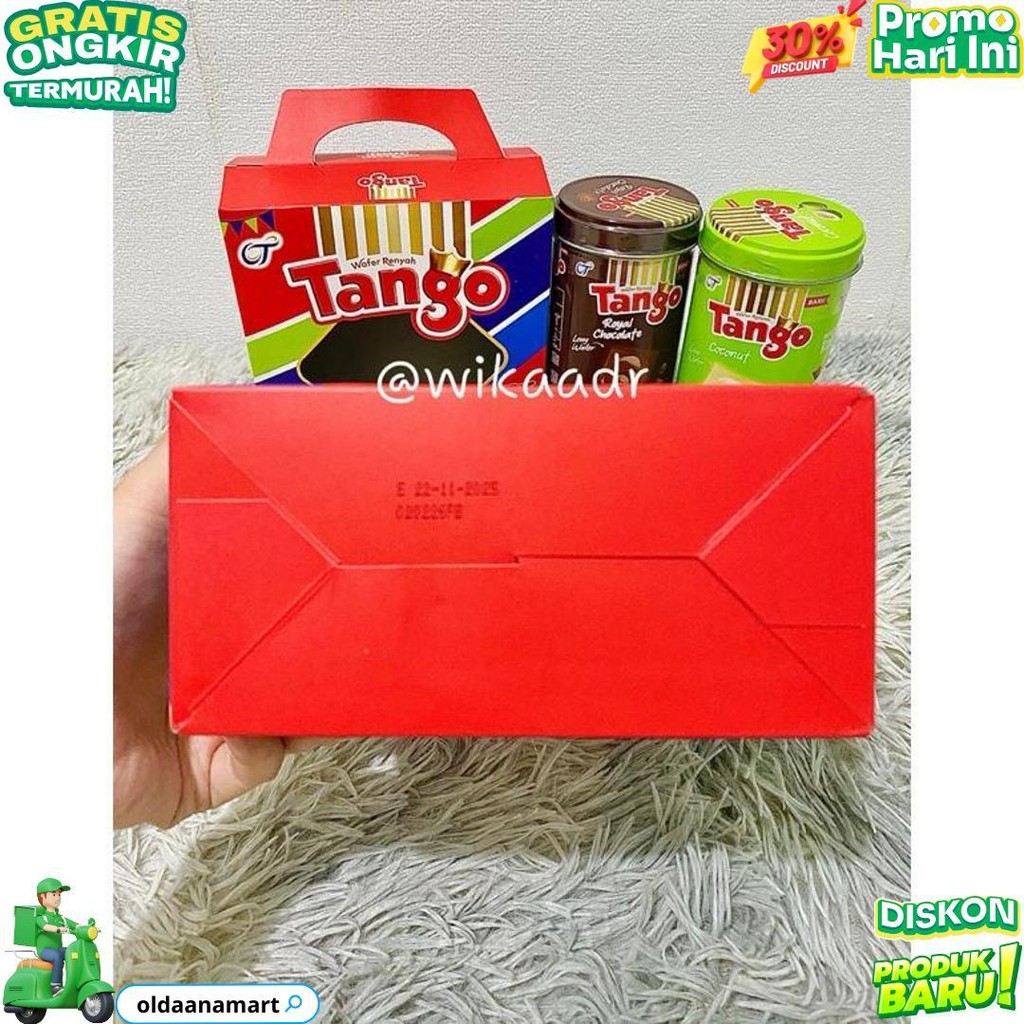 

Tango Waffer Coklat Vanilla - Tango Waffer Renyah - Hampers Lebaran D Sale