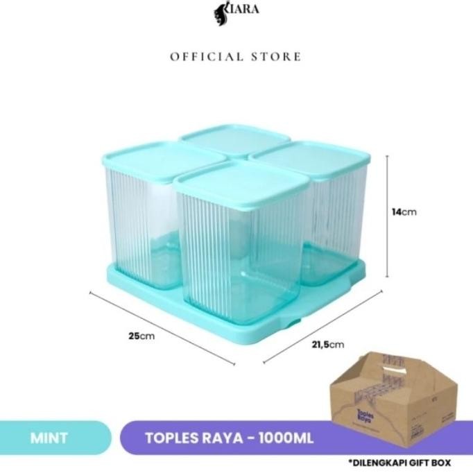 Penawaran Terbatas Toples Raya Toples Lebaran minimalis plastik tempat