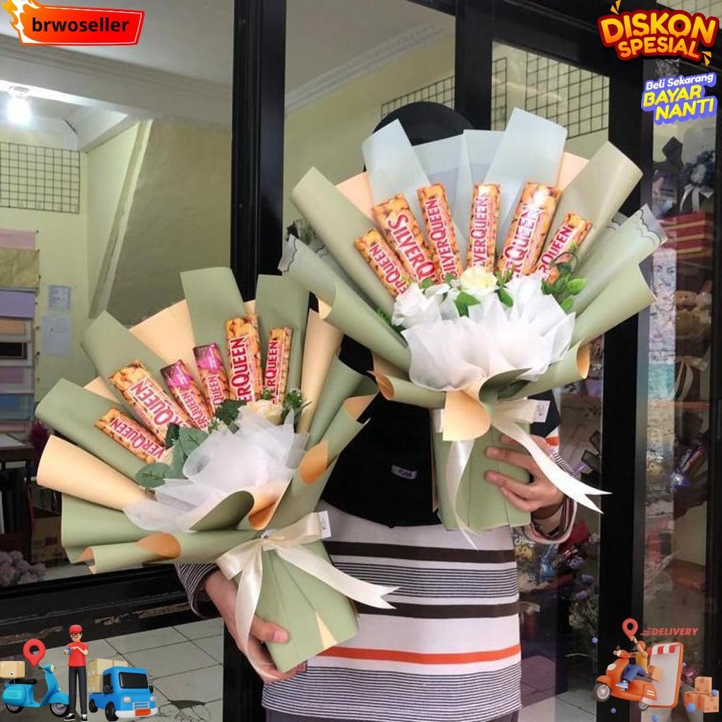 

Buket Coklat Valentine / Buket Coklat Anniversary / Buket Coklat Bandung D Cod