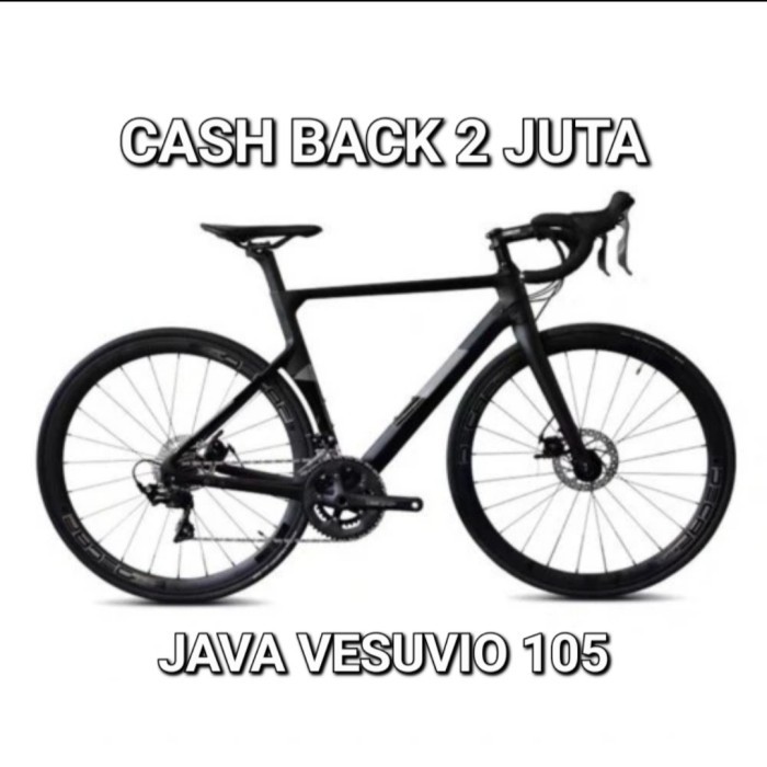 SEPEDA BALAP ROADBIKE JAVA VESUVIO DISC BRAKE CARBON 11 SPEED SHIMANO