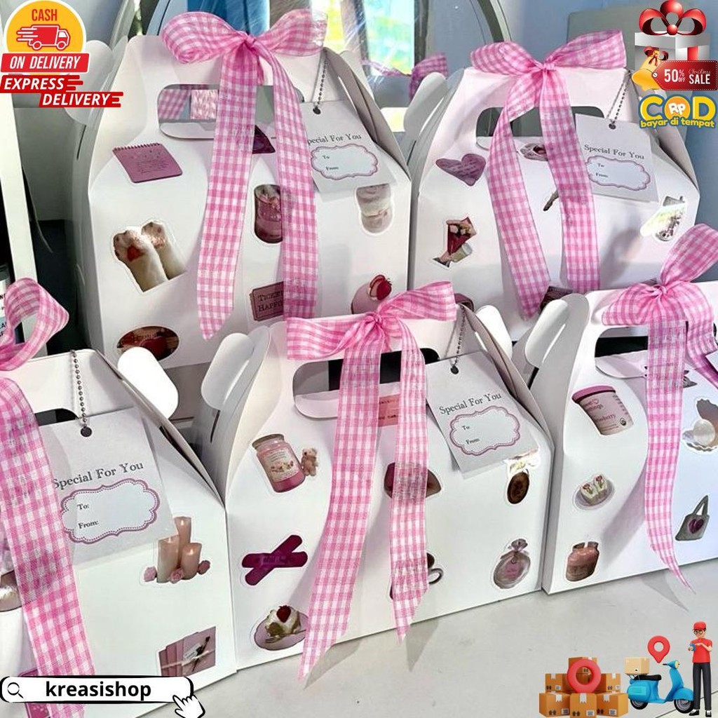 

Paket Hampers Ulang Tahun |Paket Hadiah | Hampers Acara | Hampers Giftbox | Hampers Snackbox | Hampers Murah | Kado Wisuda | Part 2 D Cod