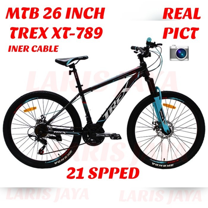 Sepeda gunung ukuran 26 inch sepeda mtb trex xt-789 mtb 26 trex xt789