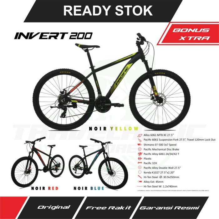 Sepeda MTB PACIFIC INVERT 200 27,5"