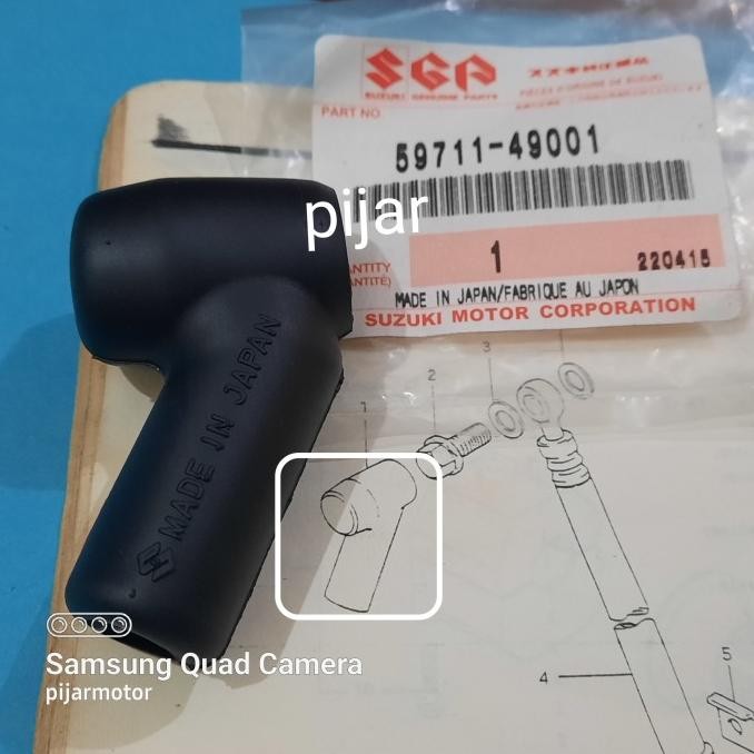 Ready...Ready...Ready...] Karet Boot Tutup Baut Master Rem Depan Suzuki RGR 150 Thunder 250 GT