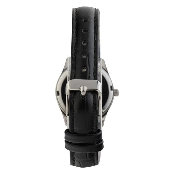 Sale Jam Tangan Couple Alba Ah7Bn7X1_As9R03X1 Couple Silver Dial Black Leather Strap