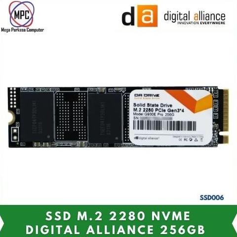 Ssd Digital Alliance Ssd Nvme DA 256gb
