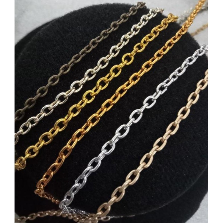 

#@#@#@#@] 1 METER RANTAI 3MM / RANTAI BAHAN PERHIASAN