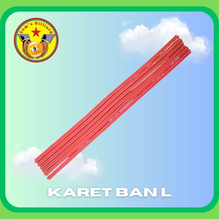 Karet ban L meja 7 ft billiard - karet bilyar - biliar