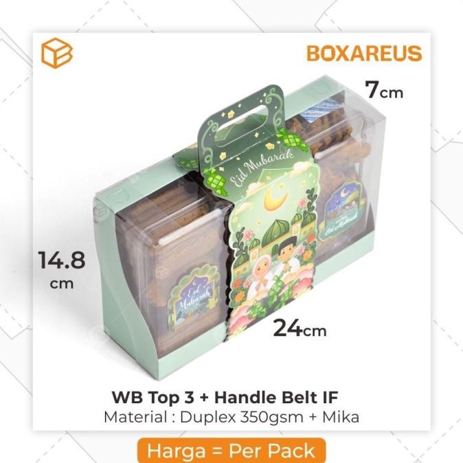 

Box Hampers Toples Lebaran Parcel Idul Fitri Dus Kue Kering | WB TOP 3