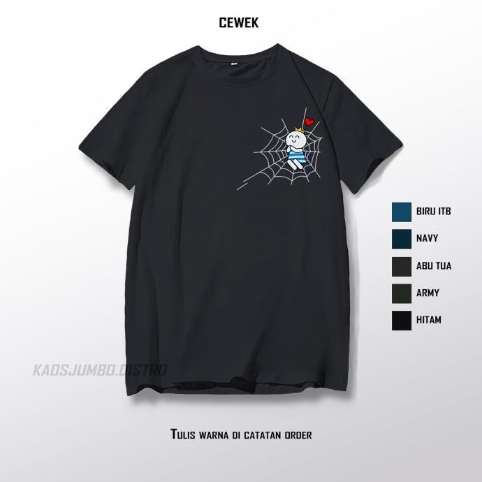 Sale Kaos Couple Big Size Xxxl Pasangan Cowok Cewek Size Over Spider Heart