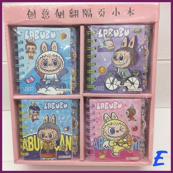 

| STV | BUKU NOTES MEMO PLANNER DENGAN GAMBAR LUCU LABUBU