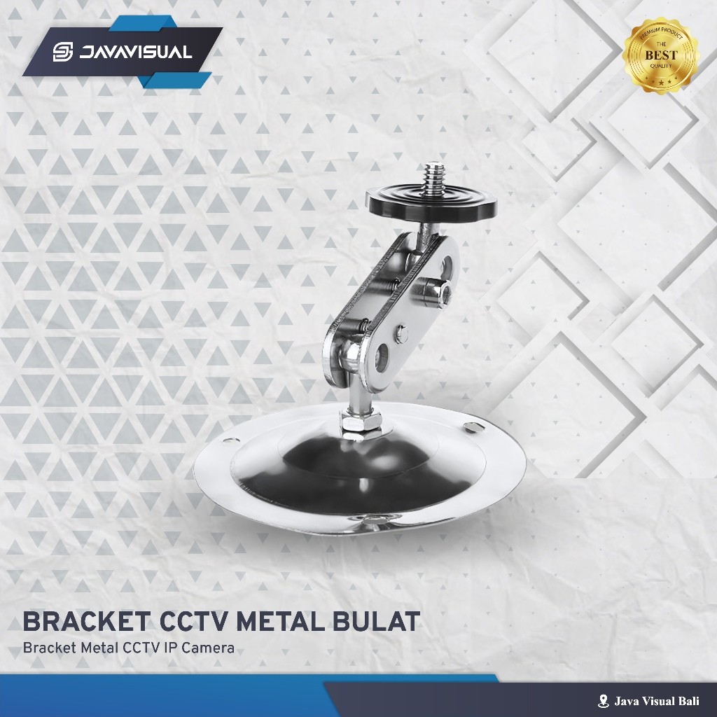 [JaVis] BRACKET METAL CCTV IP CAMERA BRACKET BESI KUALITAS BAIK