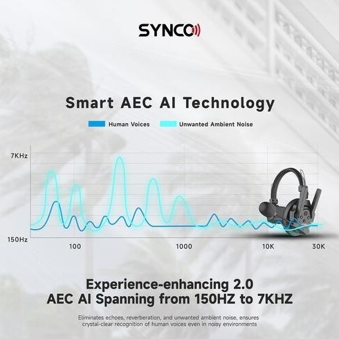 Promo Synco Xtalk Xpro1 Wireless Intercom Master/Remote Headset (2.4 Ghz)