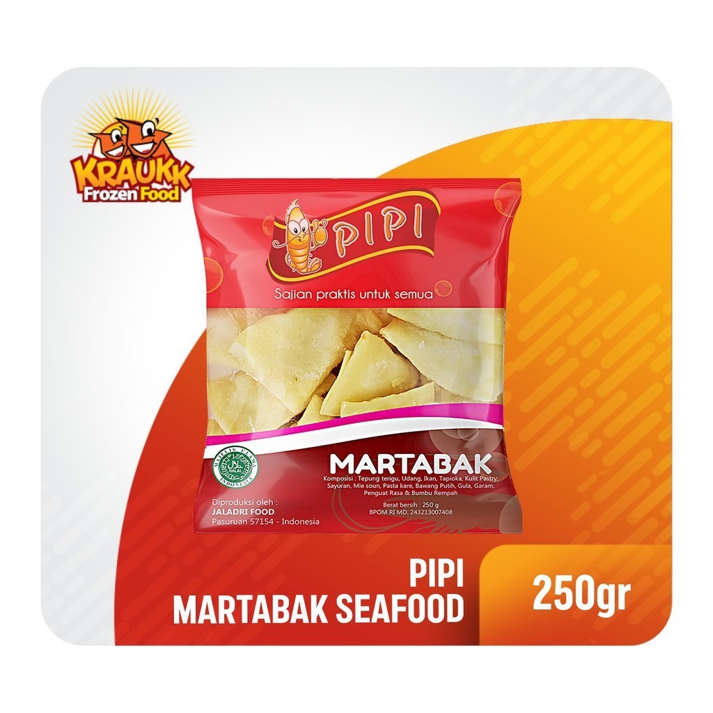 

Pipi Martabak Seafood 250gr Enak