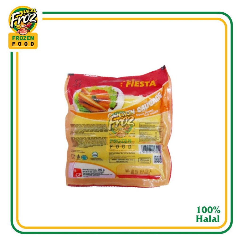 

Fiesta Sosis Ayam isi 9 pcs 300gr Termurah, Terlaris