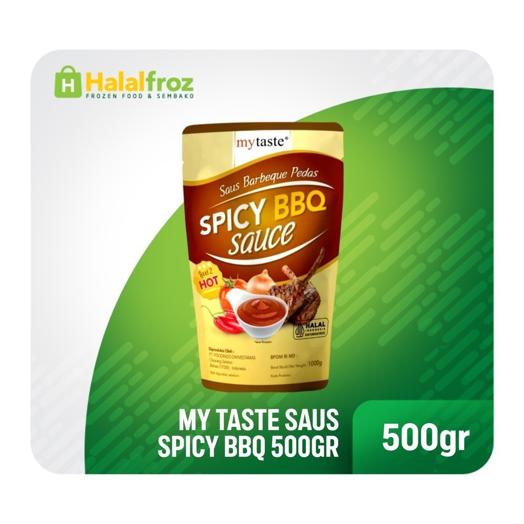 

My Taste Saus spicy Barbeque 500gr Gosend Ready, Paling murah, Terlaris