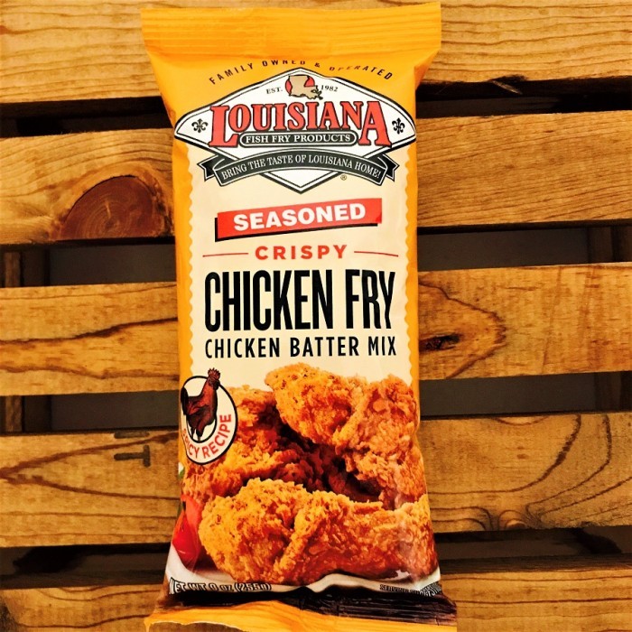 

Louisiana Seasoned Crispy Chicken Fry 255gr Tepung ayam krispy import