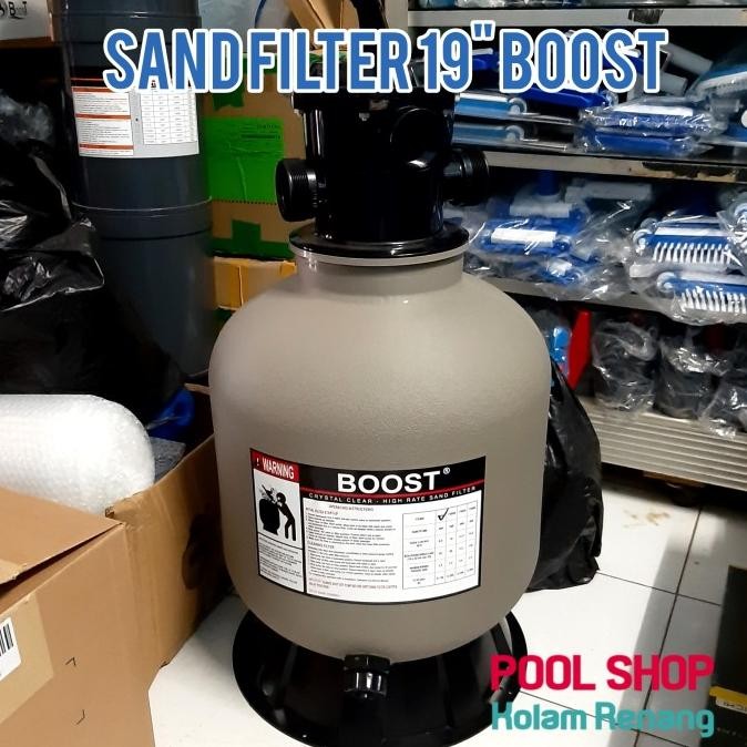 Sand Filter Boost 19" (Inch) Filter Kolam Renang