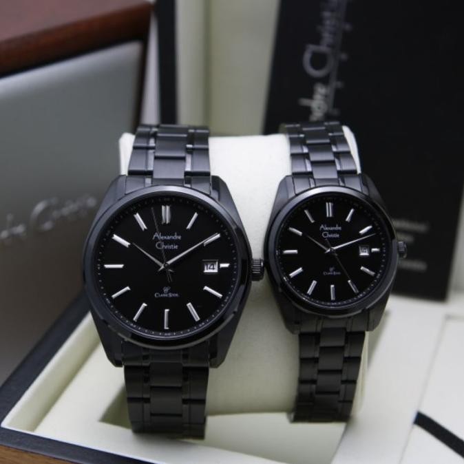 Promo Jam Tangan Couple Alexandre Christie 8660 Ac 8660 Ac8660 Couple