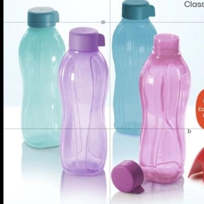 Promo Tupperware Eco Bottle 1L Botol Minum Tutup Putar