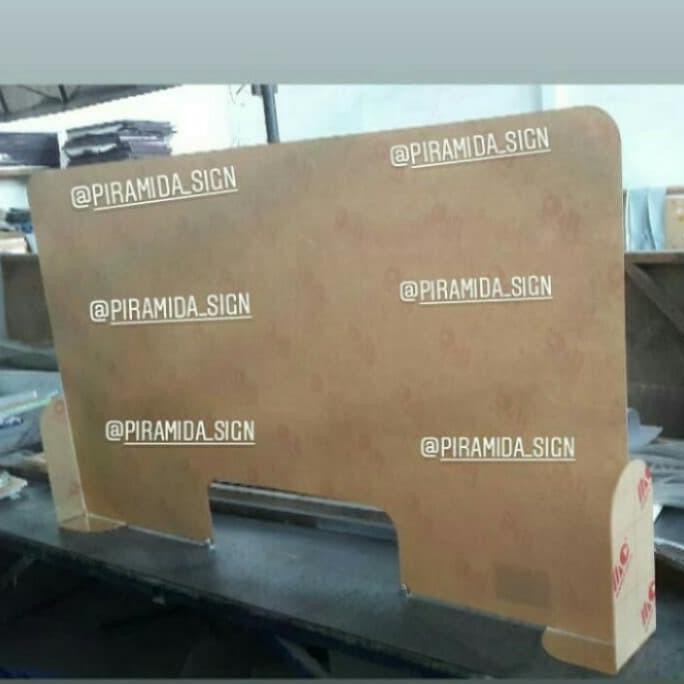 

TERBARU - Acrylic diambil sby Shield Guard Pelindung akrilik covid pembatas meja