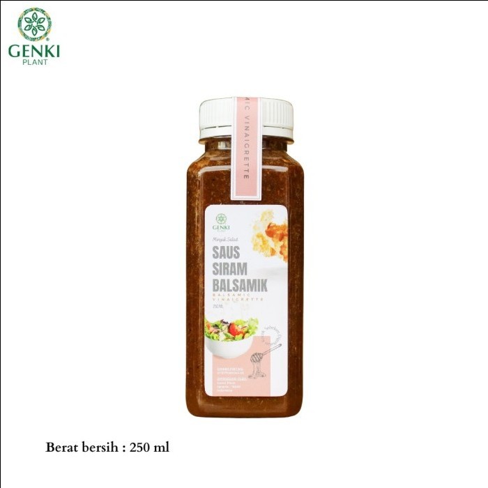 

Balsamic Vinaigrette / Saus Siram Balsamik / Salad Dressing - 250 ml