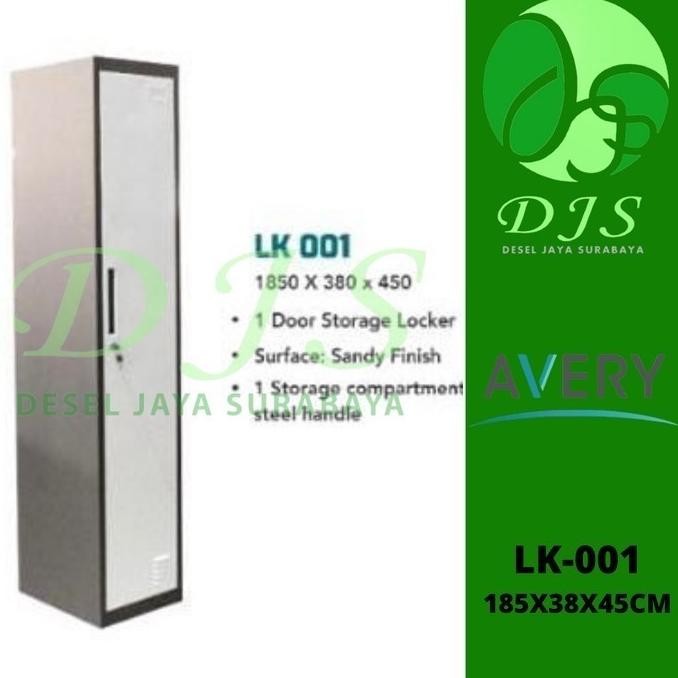 

BEBAS ONGKIR - Loker Besi Pintu - Locker Besi LK-001 - loker 1 pintu