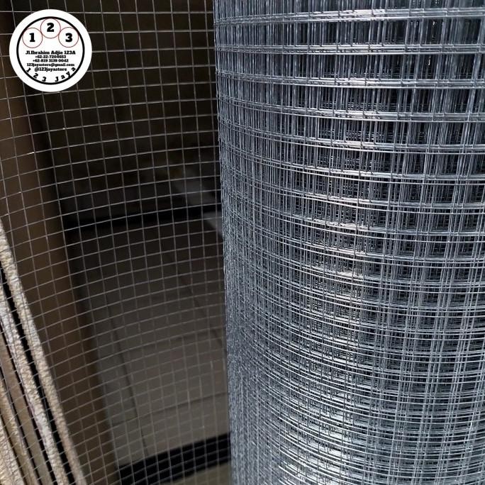 Terlaris Ram Kawat Loket Galvanis Tebal 12 mm Per Meter SALE