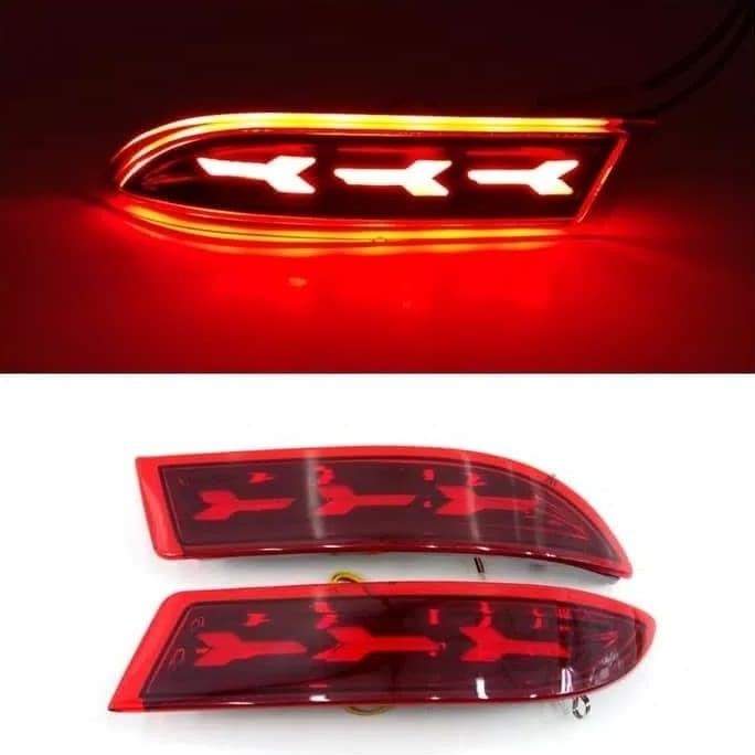 reflektor bumper bemper belakang Daihatsu terios lama lampu led