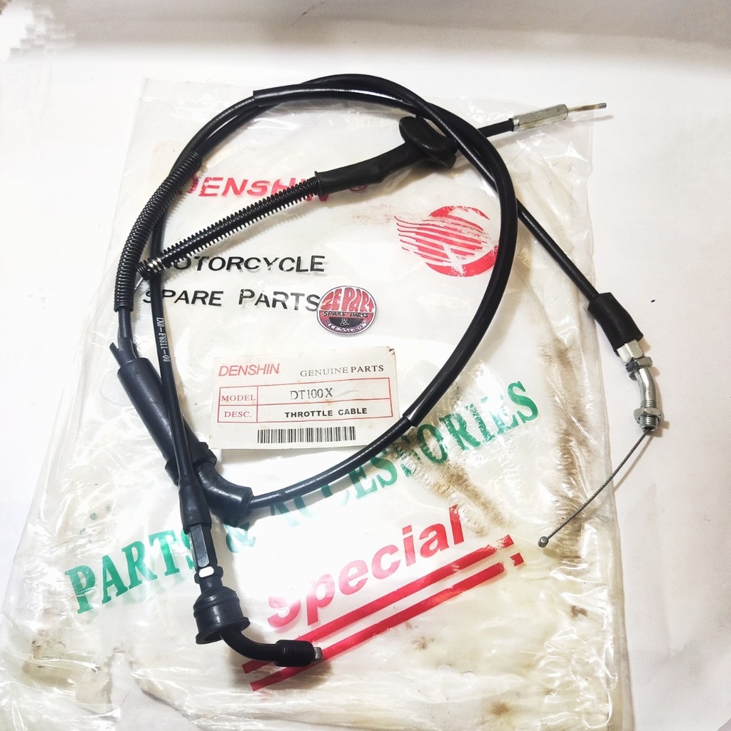 Kabel gas DT DT100 Tali Gas Yamaha DT Trail Limited Item Barang Langka Spare Part Motor Klasik