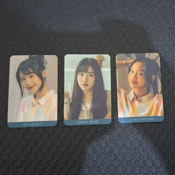 

Pc Photocard Jkt48 Edisi Kalender 2025 Agazeofdream - Alya Ella Gendins